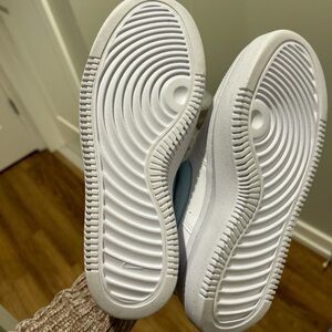 Jordan White and Blue Sneakers